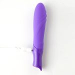 Margo Silicone Textured Bullet Vibrator - Neon Purple - Image 6