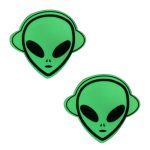 Glow in the Dark Alien Pasties - Image 2