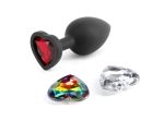 Glams Xchange Heart - Small - Black - Image 3