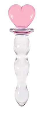 Crystal Heart of Glass - Pink - Image 2