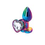 Rear Assets - Multicolor Heart - Small - Clear - Image 2