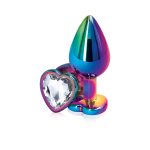 Rear Assets - Multicolor Heart - Medium - Clear - Image 2