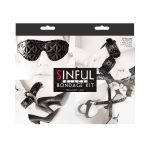 Sinful - Bondage Kit - Black - Image 2
