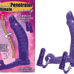 Double Penetrator Ultimate Cockring-Purple