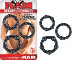 Ram Beaded Cockrings - Black - Image 2