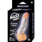 Maxx Men Erection Sleeve - Clear - Image 3
