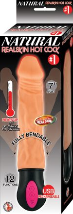 Natural Realskin Hot Cock #1 - Flesh - Image 2