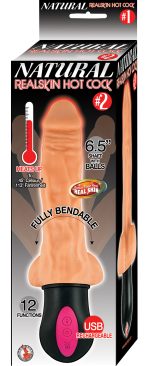 Natural Realskin Hot Cock #2 - Flesh - Image 3
