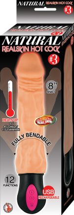 Natural Realskin Hot Cock #3 - Flesh - Image 3