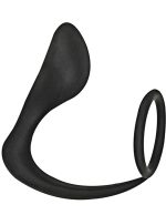Commander Prostate Pleaser Cockring - Black - Image 2