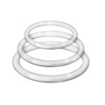 Enhancer Silicone Cockrings - Clear - Image 3