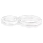 Ofinity Double Ring - Clear - Image 4