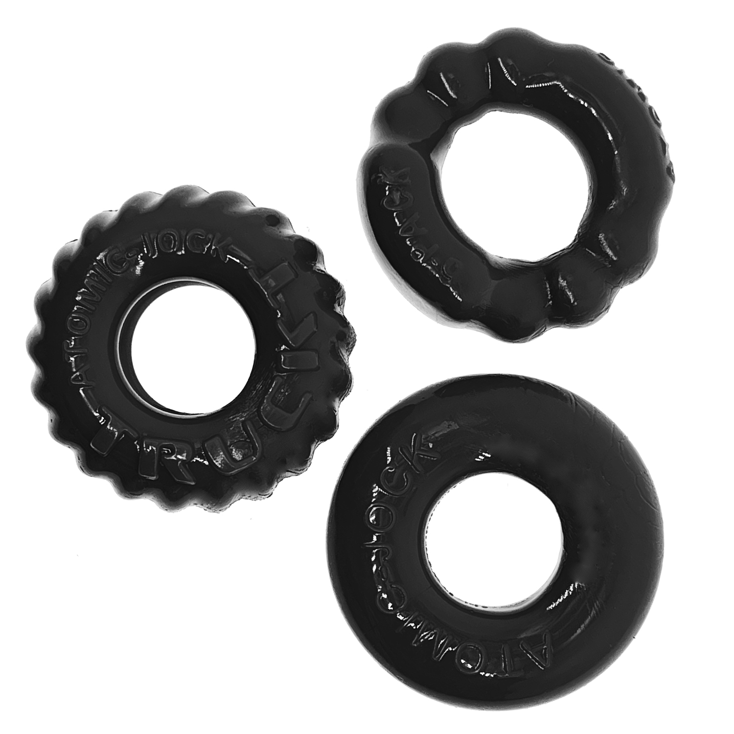 HOOX-3061-BLK.jpg Bonemaker 3-Pack Boner Rings - Black - Image 1
