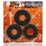 Bonemaker 3-Pack Boner Rings - Black - Image 3