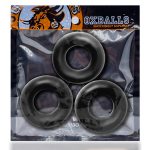 Fat Willy 3-Pack Jumbo C-Rings - Black - Image 4