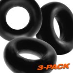 Fat Willy 3-Pack Jumbo C-Rings - Black - Image 2