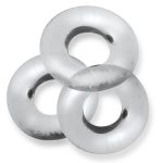 Fat Willy 3-Pack Jumbo C-Rings - Clear - Image 2