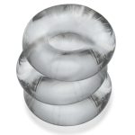 Fat Willy 3-Pack Jumbo C-Rings - Clear - Image 4