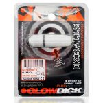 Glowdick Cockring With Led - Clear Ice - Image 6