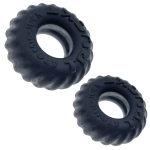Truckt 2 Piece Cockring Set Atomic Jock - Night Black - Image 4