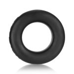Cock T Comfort Cockring by Atomic Jock Silicone Smoosh - Black - Image 4