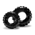 Truckt 2 Piece Cockring Set Atomic Jock - Black - Image 2