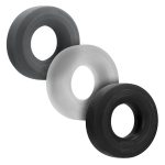 Hunkyjunk Huj3 C-Ring 3 Pk - Tar - Multi - Image 3