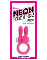 Neon Rabbit Ring - Pink - Image 2