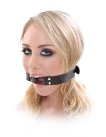 Fetish Fantasy Series Beginners Open Mouth Gag - Black - Image 4