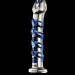 Icicles No. 5 - Clear - Blue