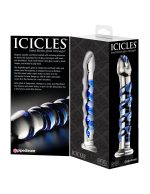 Icicles No. 5 - Clear - Blue - Image 3