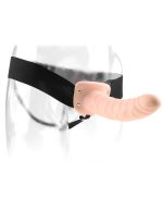 Fetish Fantasy Series 8 Inch Hollow Strap-on - Flesh - Image 5