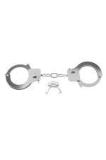 Fetish Fantasy Series Metal Handcuffs - Silver - Image 4