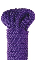 Fetish Fantasy Series Deluxe Silky Rope - Purple - Image 2