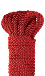 Fetish Fantasy Series Deluxe Silky Rope - Red - Image 2