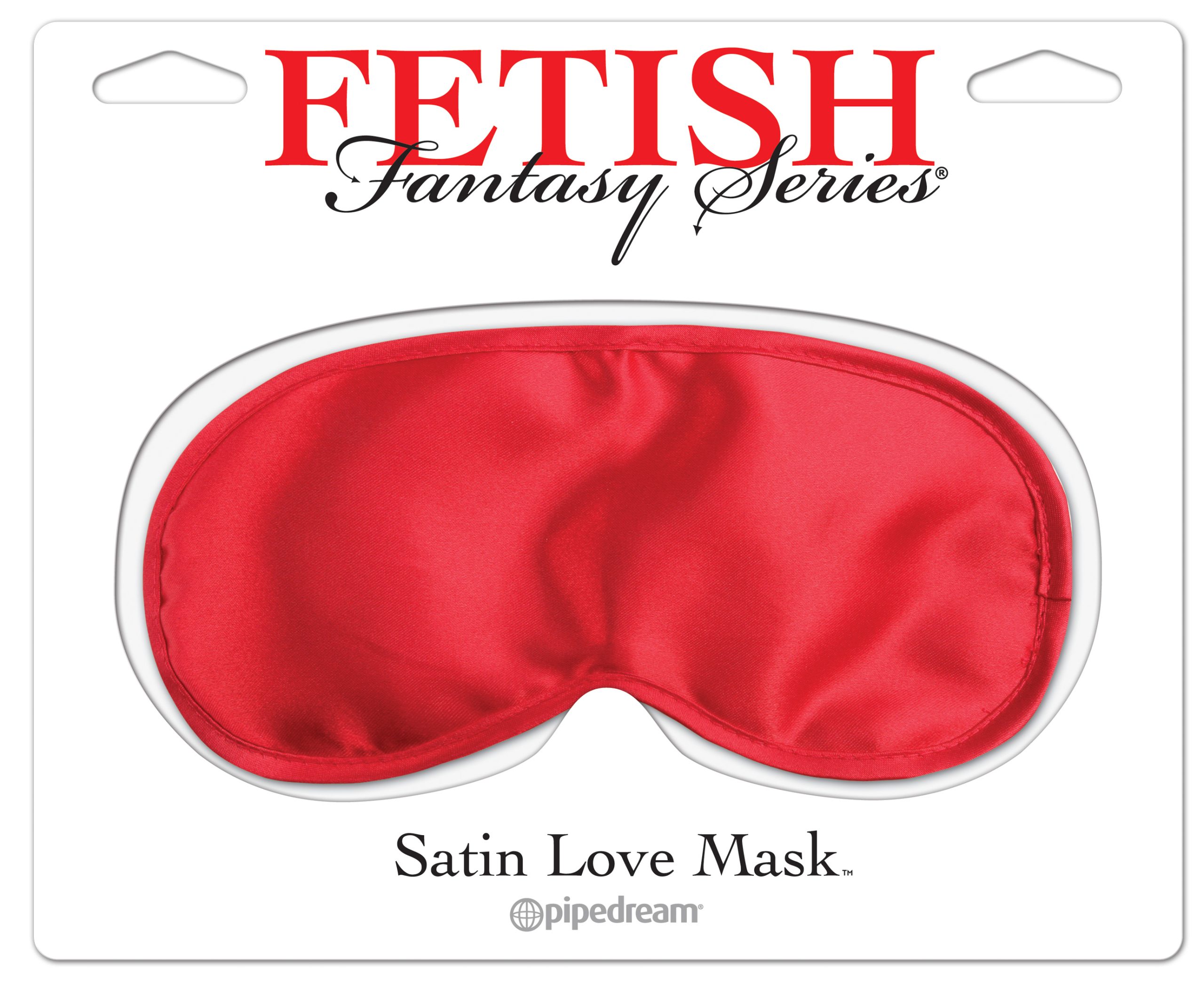 HOPD3903-15.jpg Fetish Fantasy Series Satin Love Mask - Red - Image 1