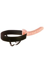 Fetish Fantasy Series 10 Inch Hollow Strap-on - Flesh - Image 4