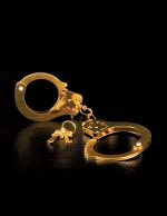 Fetish Fantasy Gold Metal Cuffs - Gold - Image 2
