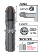Fantasy X-Tension Mega 3-Inch Extension - Black - Image 3