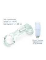 Fantasy X-Tensions Vibrating Cock Sling - Clear - Image 2