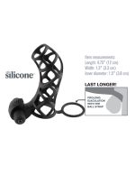 Fantasy X-Tensions Extreme Silicone Power Cage - Black - Image 4