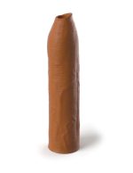 Fantasy X-Tensions Elite Uncut 7 Inch Extension Sleeve - Tan - Image 2