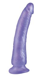 Basix Rubber Works - Slim 7 Inch With Suction Cup - Purple - Image 2