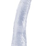 Basix Rubber Works - Slim 7 Inch With Suction Cup - Clear