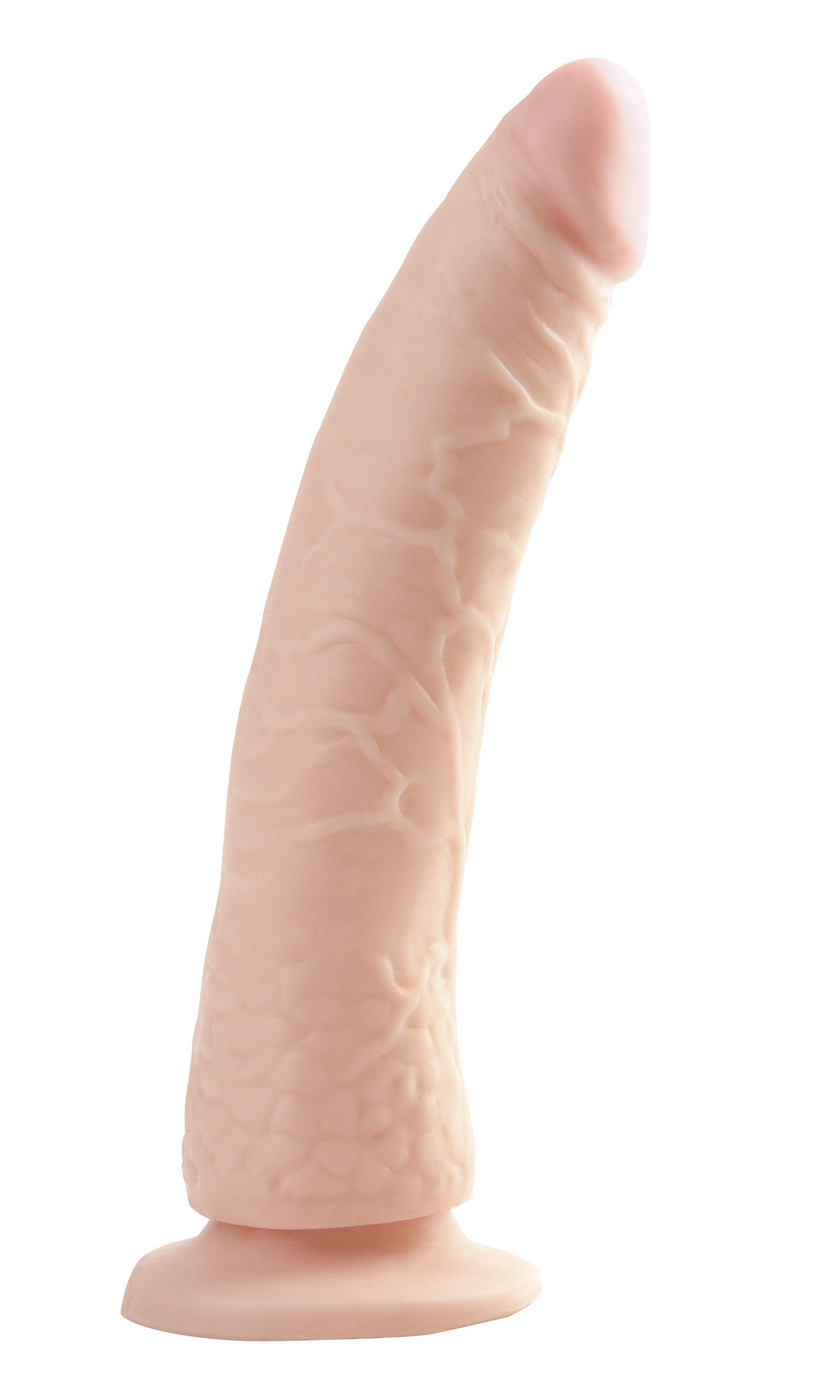 HOPD4223-21.jpg Basix Rubber Works - Slim 7 Inch With Suction Cup - Flesh - Image 1