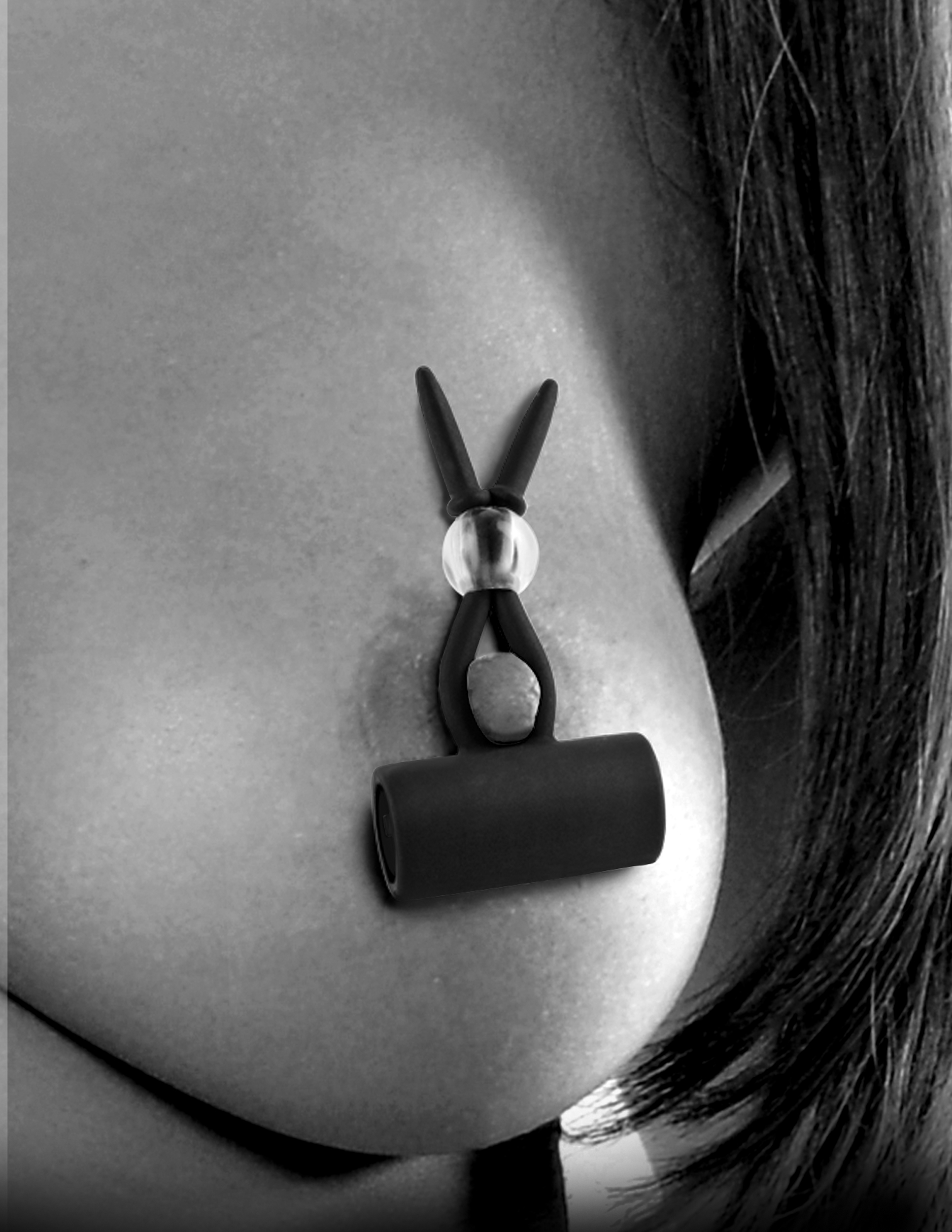 HOPD4460-23.jpg Fetish Fantasy Limited Edition Vibrating Silicone Nipple Lassos - Image 1