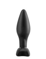 Anal Fantasy Collection Mini Silicone Plug - Black - Image 2