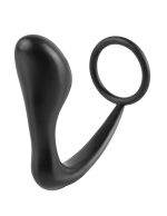 Anal Fantasy Collection Ass Gasm Cockring Plug - Black - Image 3