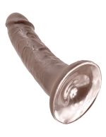 King Cock 6-Inch Cock - Brown - Image 3