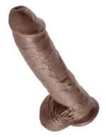 King Cock 10-Inch Cock With Balls - Brown - Image 3